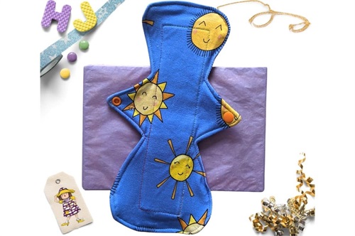 Click to order  11 inch Cloth Pad Sunshine now